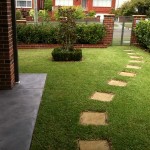 before front garden path